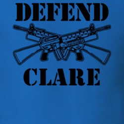 Clare St Lawrence County New York State Defend T Shirt 5330434