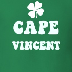 Cape Vincent Jefferson County New York State Irish Town Luck T Shirt 5360130