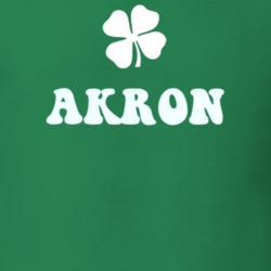 Akron Erie County New York State Irish Town Luck T Shirt 5360143