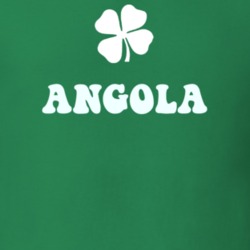 Angola Erie County New York State Irish Town Luck T Shirt 5360172
