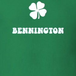 Bennington Wyoming County New York State Irish Town Luck T Shirt 5360223