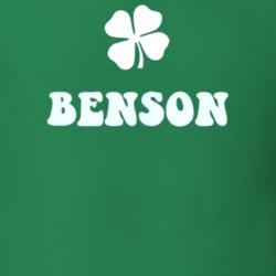 Benson Hamilton County New York State Irish Town Luck T Shirt 5360224
