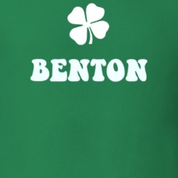 Benton Yates County New York State Irish Town Luck T Shirt 5360225