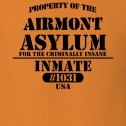 Airmont Rockland County New York State Prison Insane Asylum T Shirt 5361229
