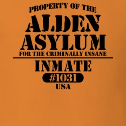Alden Erie County New York State Prison Insane Asylum T Shirt 5361235