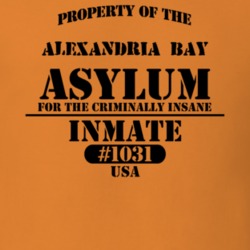 Alexandria Bay Jefferson County New York State Prison Insane Asylum T Shirt 5361238