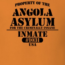 Angola Erie County New York State Prison Insane Asylum T Shirt 5361260