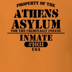 Athens Greene County New York State Prison Insane Asylum T Shirt 5361274