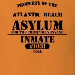 Atlantic Beach Nassau County New York State Prison Insane Asylum T Shirt 5361275