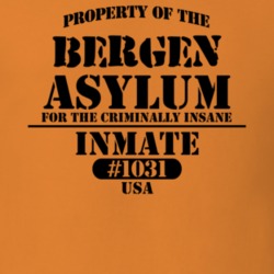 Bergen Genesee County New York State Prison Insane Asylum T Shirt 5361319