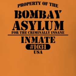 Bombay Franklin County New York State Prison Insane Asylum T Shirt 5361340