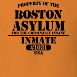 Boston Erie County New York State Prison Insane Asylum T Shirt 5361342