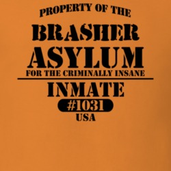 Brasher St. Lawrence County New York State Prison Insane Asylum T Shirt 5361348