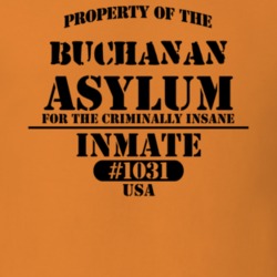Buchanan Westchester County New York State Prison Insane Asylum T Shirt 5361368