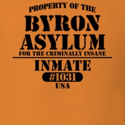 Byron Genesee County New York State Prison Insane Asylum T Shirt 5361377