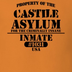 Castile Wyoming County New York State Prison Insane Asylum T Shirt 5361408