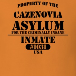 Cazenovia Madison County New York State Prison Insane Asylum T Shirt 5361420