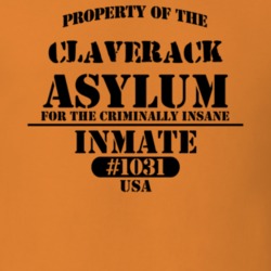 Claverack Columbia County New York State Prison Insane Asylum T Shirt 5361456
