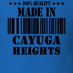 Cayuga Heights Tompkins County New York State Made In Born T Shirt 5370270