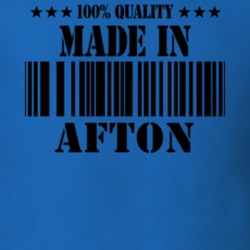 Afton Chenango County New York State Made In Born T Shirt 5370931