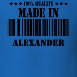 Alexander Genesee County New York State Made In Born T Shirt 5370979