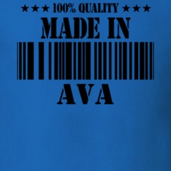 Ava Oneida County New York State Made In Born T Shirt 5371255