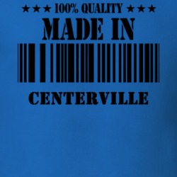 Centerville Allegany County New York State Made In Born T Shirt 5372006