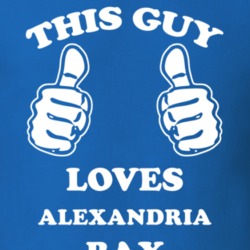 Alexandria Bay Jefferson County New York State This Guy Loves T Shirt 5383387