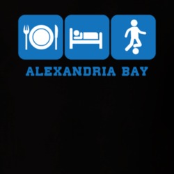 Alexandria Bay Jefferson County New York State Eat Sleep Soccer T Shirt 5384068