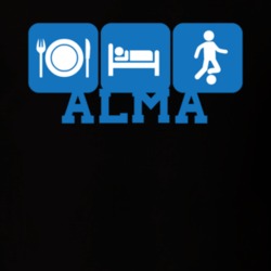Alma Allegany County New York State Eat Sleep Soccer T Shirt 5384101