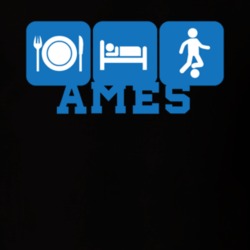 Ames Montgomery County New York State Eat Sleep Soccer T Shirt 5384182