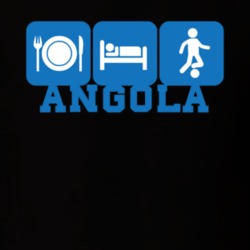 Angola Erie County New York State Eat Sleep Soccer T Shirt 5384258