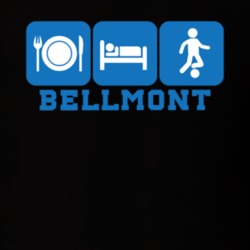 Bellmont Franklin County New York State Eat Sleep Soccer T Shirt 5384735
