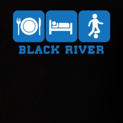 Black River Jefferson County New York State Eat Sleep Soccer T Shirt 5384904