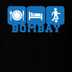 Bombay Franklin County New York State Eat Sleep Soccer T Shirt 5385010