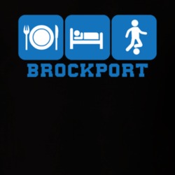 Brockport Monroe County New York State Eat Sleep Soccer T Shirt 5385171