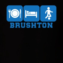 Brushton Franklin County New York State Eat Sleep Soccer T Shirt 5385259