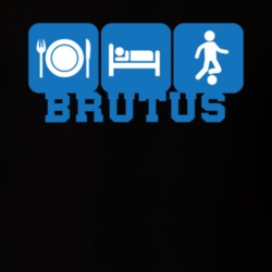 Brutus Cayuga County New York State Eat Sleep Soccer T Shirt 5385270