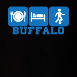 Buffalo Erie County New York State Eat Sleep Soccer T Shirt 5385287