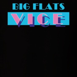 Big Flats Chemung County New York State Miami Vice Police Parody T Shirt 5385359