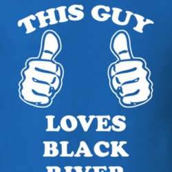 Black River Jefferson County New York State This Guy Loves T Shirt 5385472