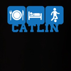 Catlin Chemung County New York State Eat Sleep Soccer T Shirt 5385693