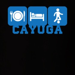 Cayuga Cayuga County New York State Eat Sleep Soccer T Shirt 5385736