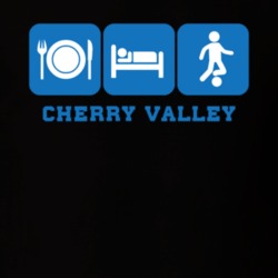 Cherry Valley Otsego County New York State Eat Sleep Soccer T Shirt 5385953