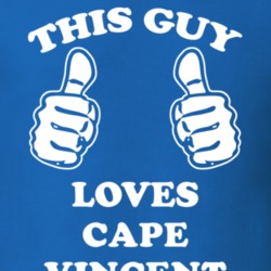 Cape Vincent Jefferson County New York State This Guy Loves T Shirt 5385964
