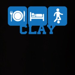 Clay Onondaga County New York State Eat Sleep Soccer T Shirt 5386117