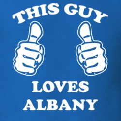 Albany Albany County New York State This Guy Loves T Shirt 5386145