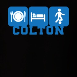 Colton St Lawrence County New York State Eat Sleep Soccer T Shirt 5386357