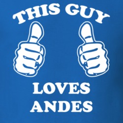 Andes Delaware County New York State This Guy Loves T Shirt 5386415