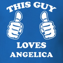 Angelica Allegany County New York State This Guy Loves T Shirt 5386435